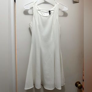 Size 2 White tank top H&M dress. Worn once.